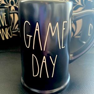 Rae Dunn GAME DAY Stein Mug (Black)